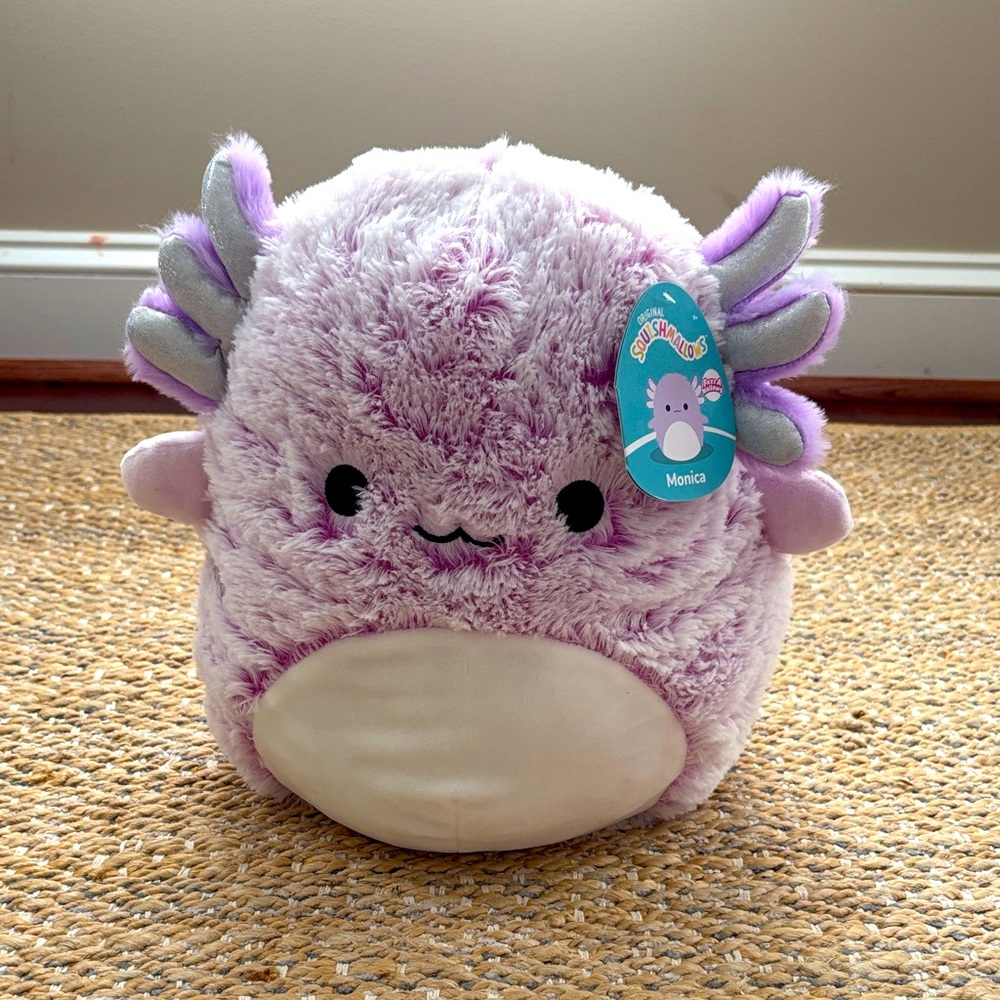 NWT Squishmallows “Monica” the axolotl